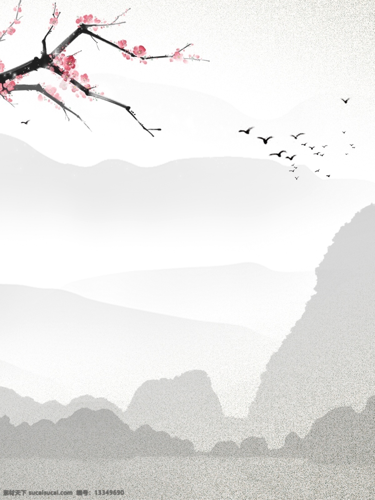 中国 风 古典 水墨 背景 广告 中国风 传统 山水 风景 边框 海报图 广告背景