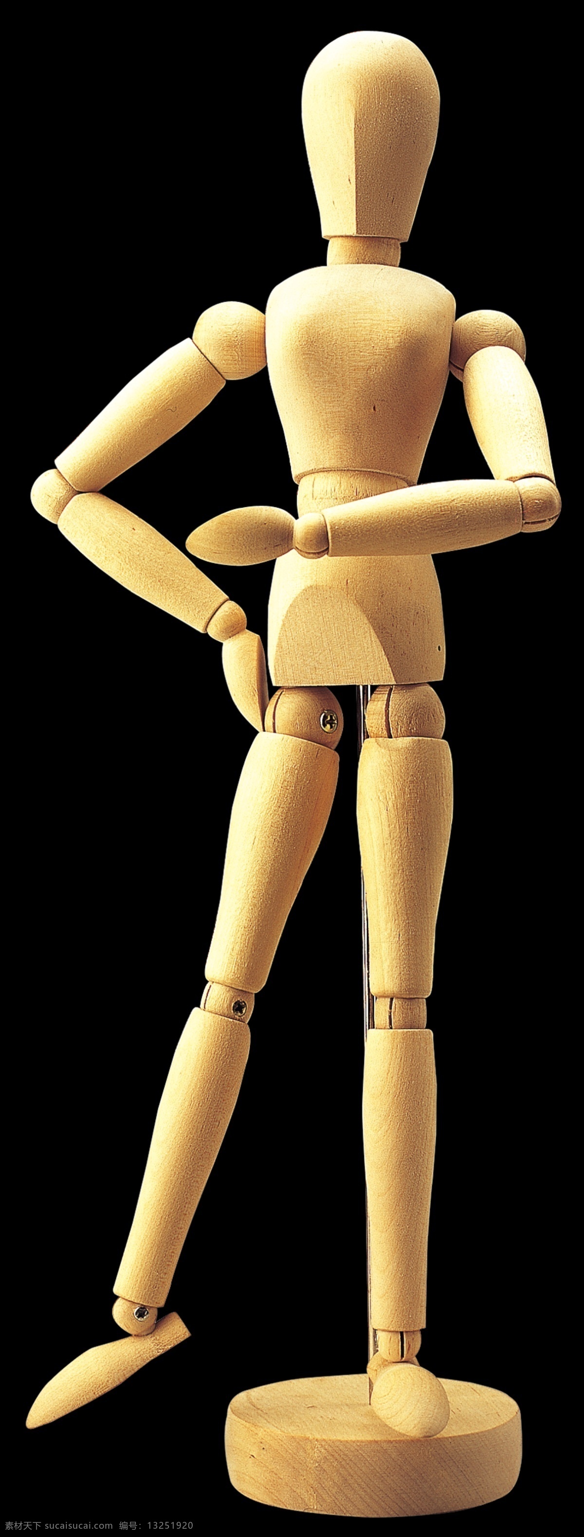 木头人 美术绘画 模具 木头人模具 文化艺术