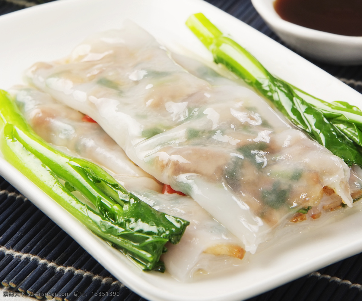 蜜汁叉烧肠粉 蜜汁 叉烧 肠粉 茶餐厅 广东菜 港式点心 传统美食 餐饮美食