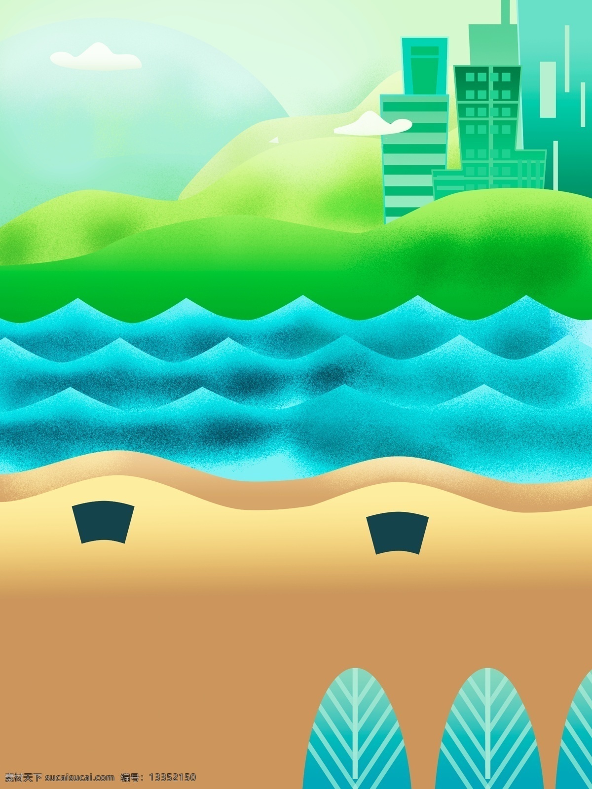 城市 云南 印象 插画 背景 插画背景 特邀背景 通用背景 广告背景 背景素材 风景背景