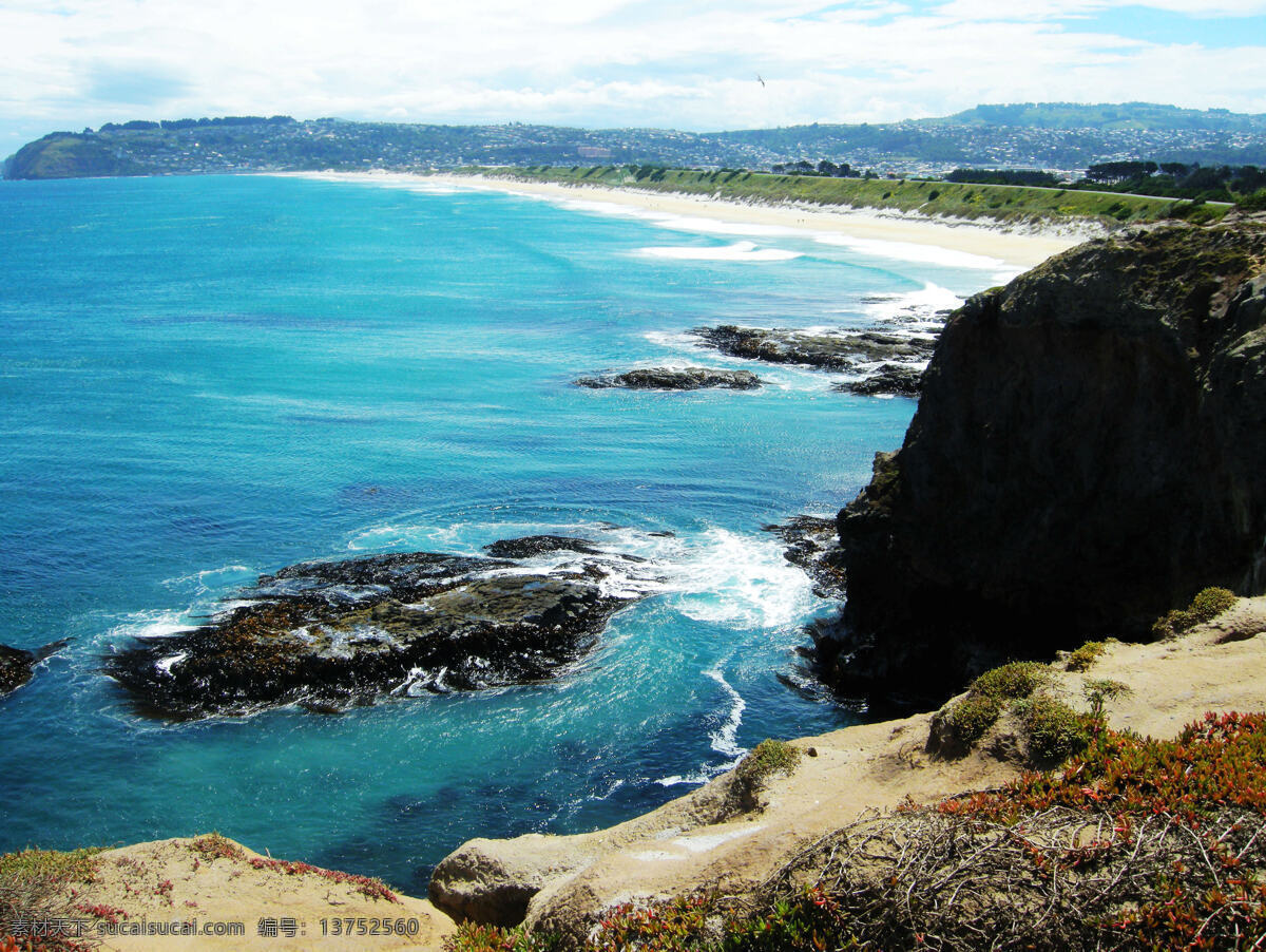 in 国外旅游 海滩风景 旅游摄影 新西兰st kilda beach dunedin 达尼丁 新西兰南岛 新西蘭風景 psd源文件