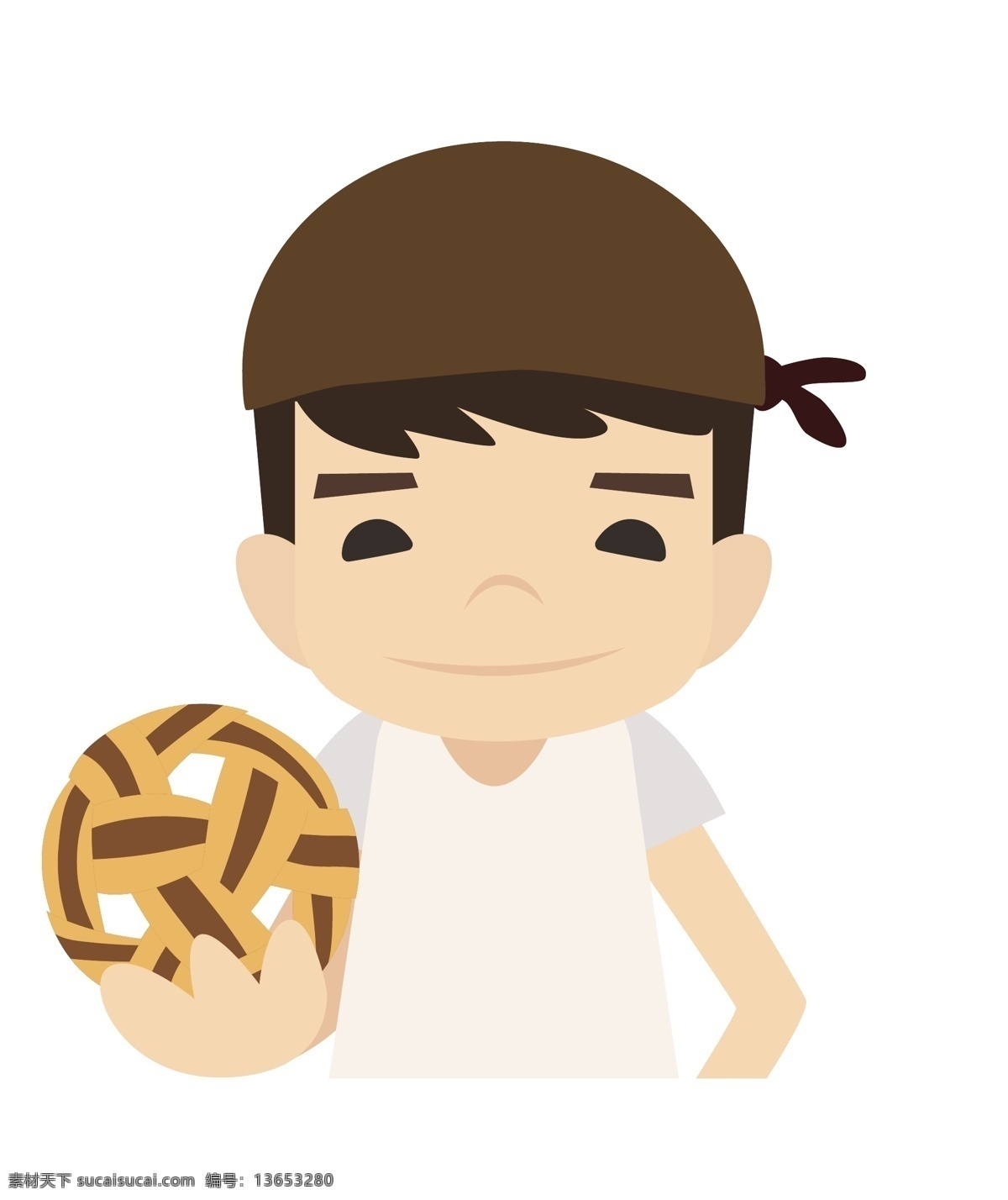 卡通 矢量 球类运动 人物 图标 工作 人员 行业 扁平 创意 矢量人物 卡通人物