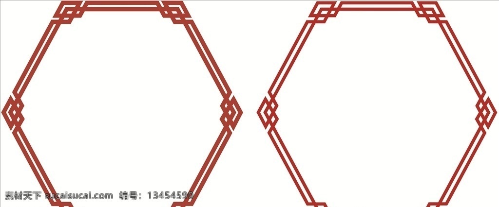 六角格子边框 六角镂空设计 六边形边边框 多边边框设计 艺术边框设计 格子镂空设计 底纹边框 边框相框