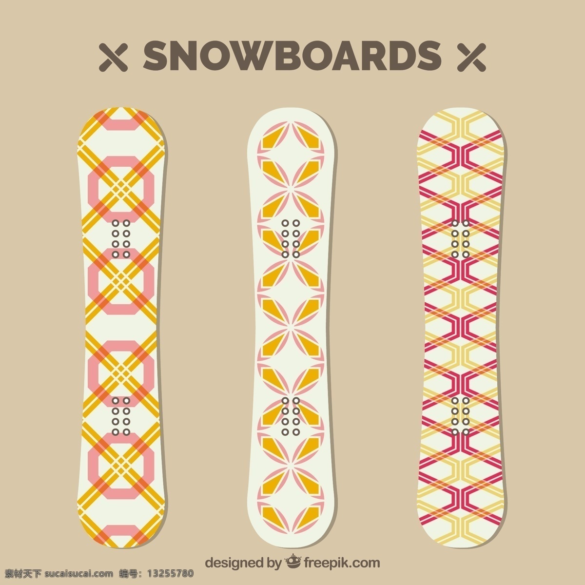 三 滑雪板 几何 图案 包 冬季 运动 平面 平面设计 训练 锻炼 生活方式 季节 适合 包装 冬季运动 季节性