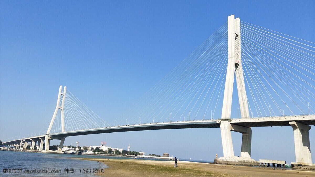 洋浦大桥 洋浦码头 洋浦港 大海 白马井大桥 自然景观 自然风景