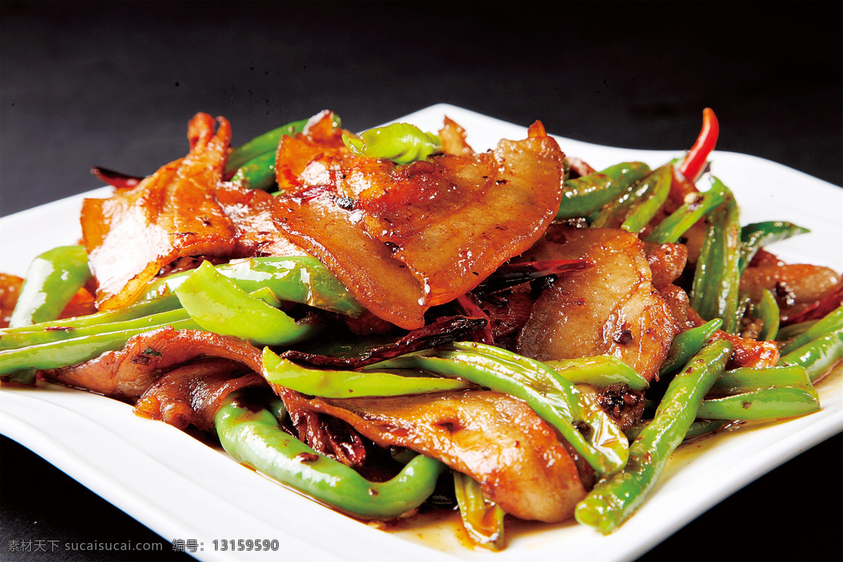 大刀回锅肉 美食 传统美食 餐饮美食 高清菜谱用图