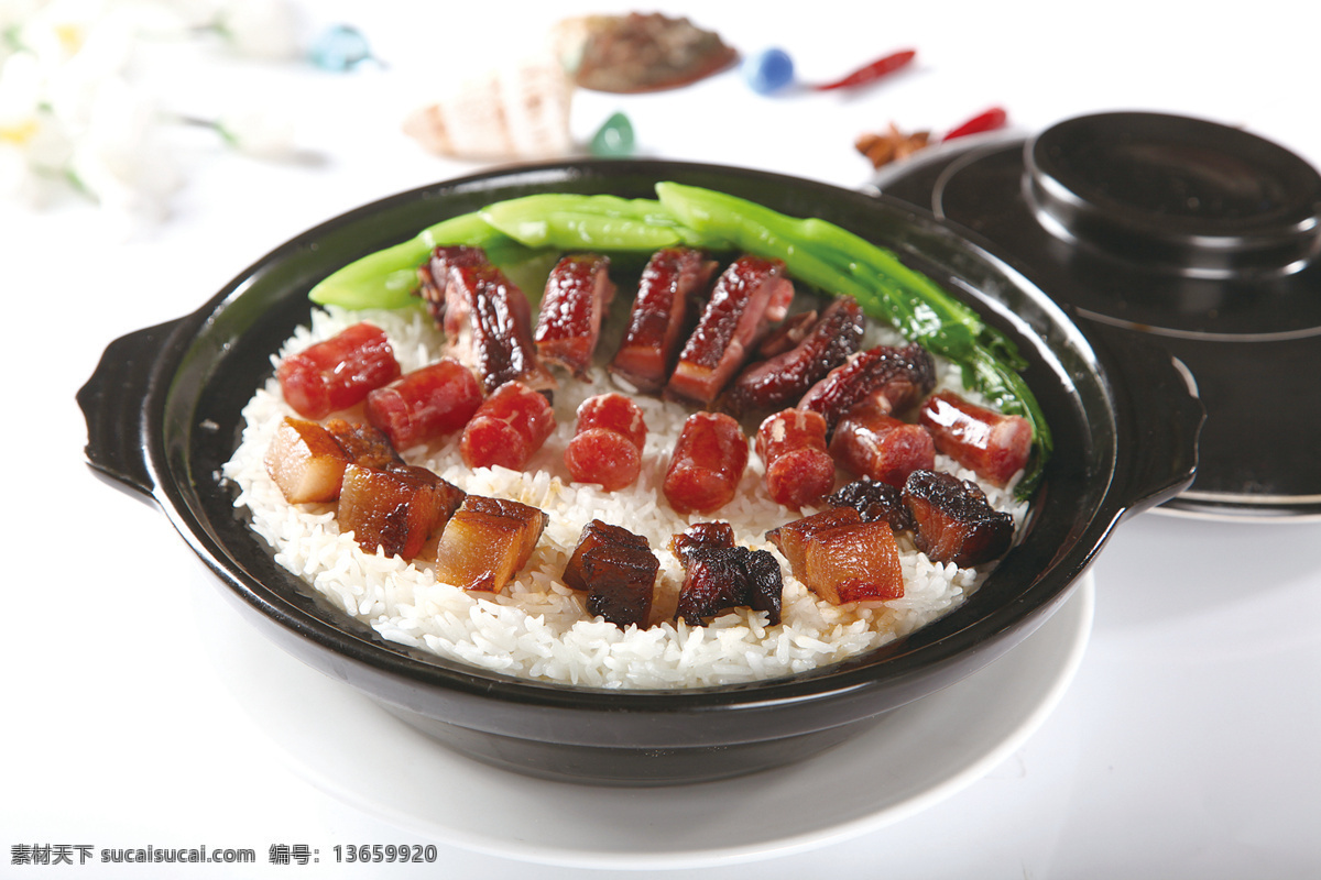 腊味煲仔饭 美食 传统美食 餐饮美食 高清菜谱用图