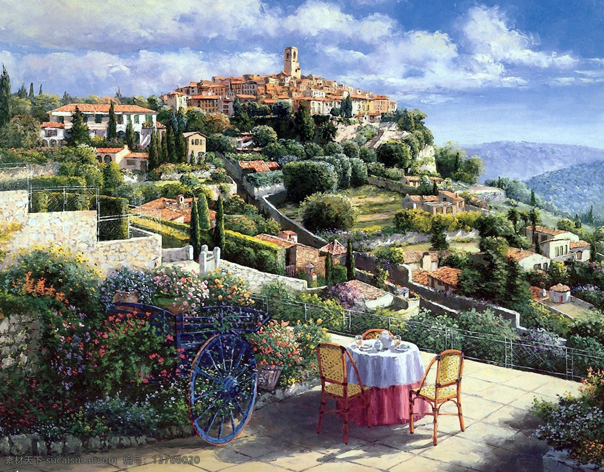 白云 法国 房子 风景油画 风景 油画 模板下载 花 绘画 绘画书法 设计素材 欧美油画 艺术 建筑 欧洲 欧美 乡村景色 乡村风景 乡村油画 小镇 油画作品 大师作品 街道 鲜花 当代 艺术家 作品 景色 西方油画 天空 树 树木 椅子 桌子 文化艺术 家居装饰素材