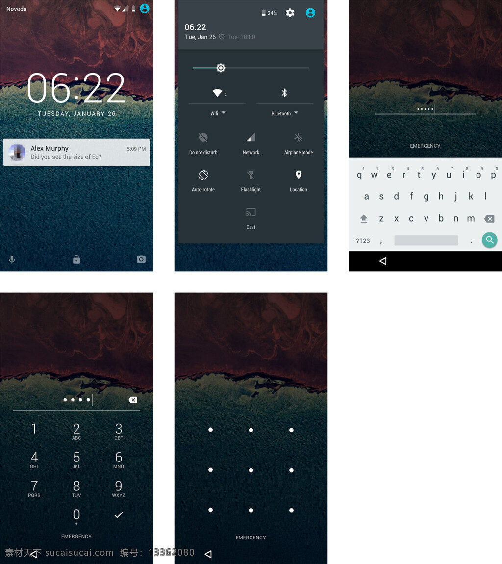 安卓m 锁 屏 界面 包 移动 手机 app ui android m 锁屏 界面包