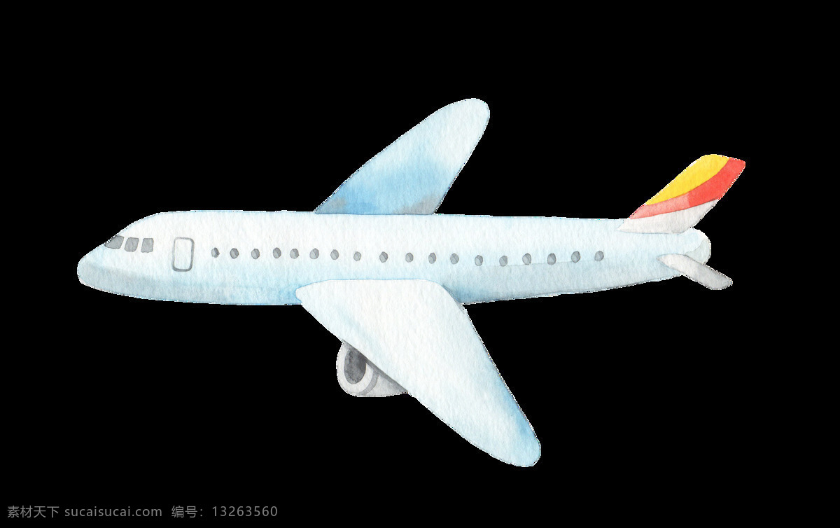 航空 飞机 透明 装饰 设计素材 背景素材