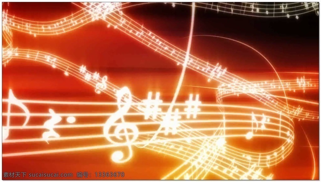 音符 跳动 视频 高清视频素材 视频素材 动态视频素材 音乐 演奏