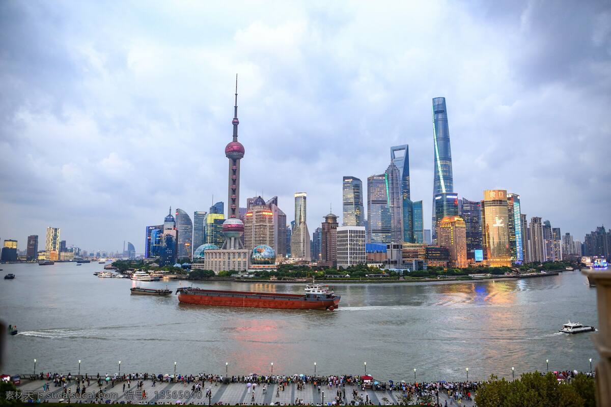 外滩美景 外滩 河流 城市 建筑 天空 建筑景观 自然景观