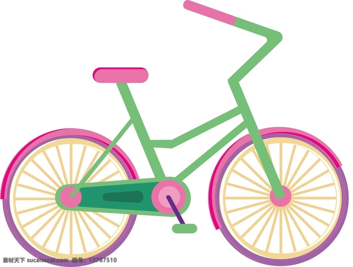 自行车 孩子 可爱 卡通 矢量 儿童节 圣诞节 彩色 标志图标 网页小图标