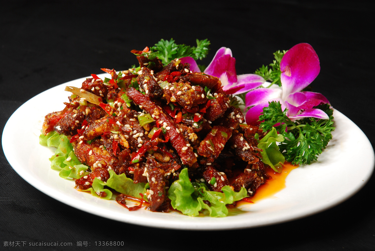 香辣牛肉干 美食 传统美食 餐饮美食 高清菜谱用图