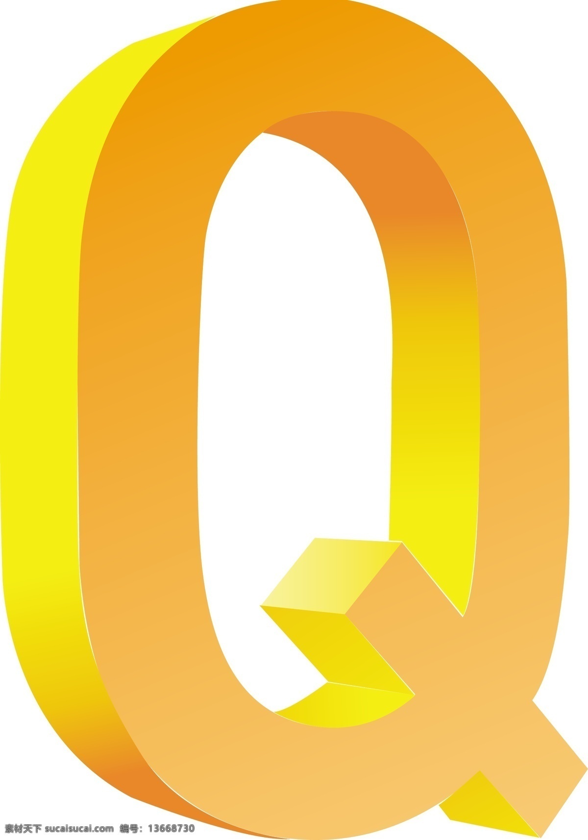 字母 q 图标 矢量图 其他矢量图