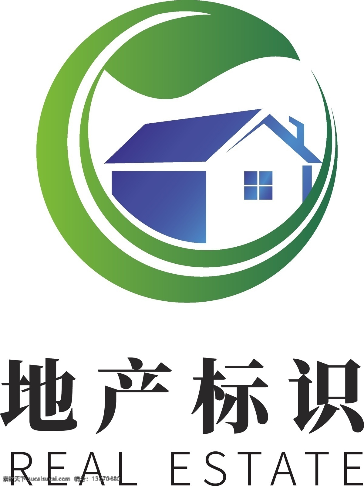 绿色环保 房地产 企业 logo 绿色 环保 地产