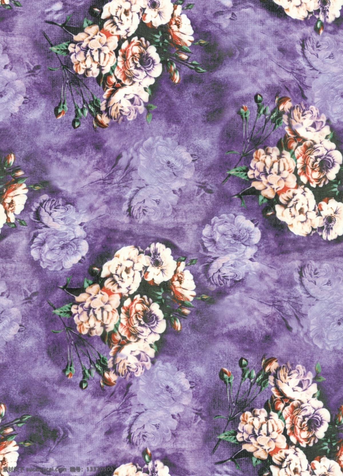 数码印花 抽象 花朵 印花 数码