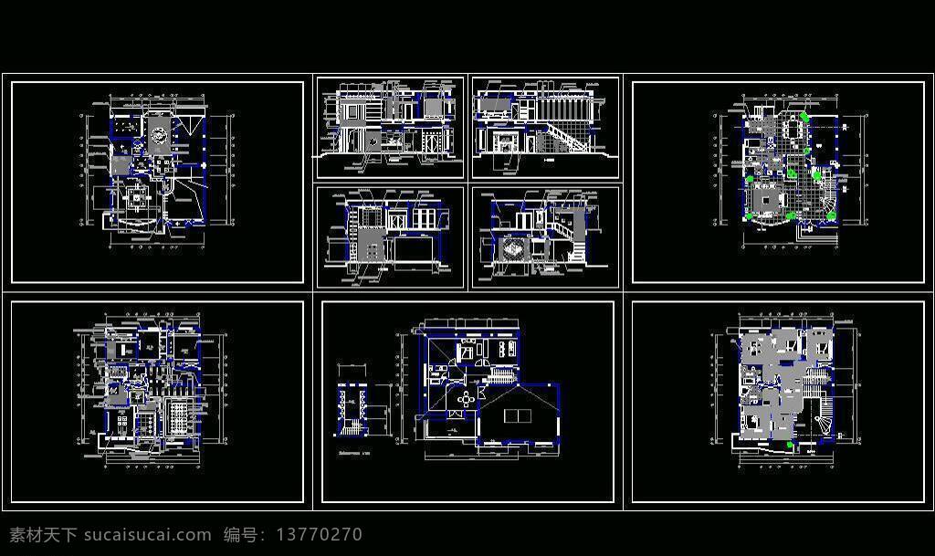 cad 别墅 度假 公馆 公寓 豪宅 环境设计 建筑设计 立面图 平面图 无锡 装饰设计 dwg 图纸 装修 装饰 施工图 剖面图 私宅 别业 居所 庄园 休闲 洋房 住宅 大全 源文件 cad素材 室内图纸