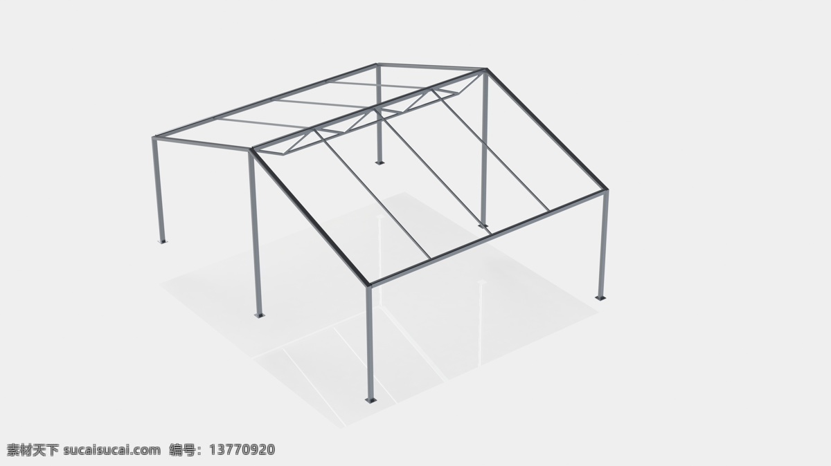 亭阁免费下载 建设 亭 帐篷 3d模型素材 建筑模型