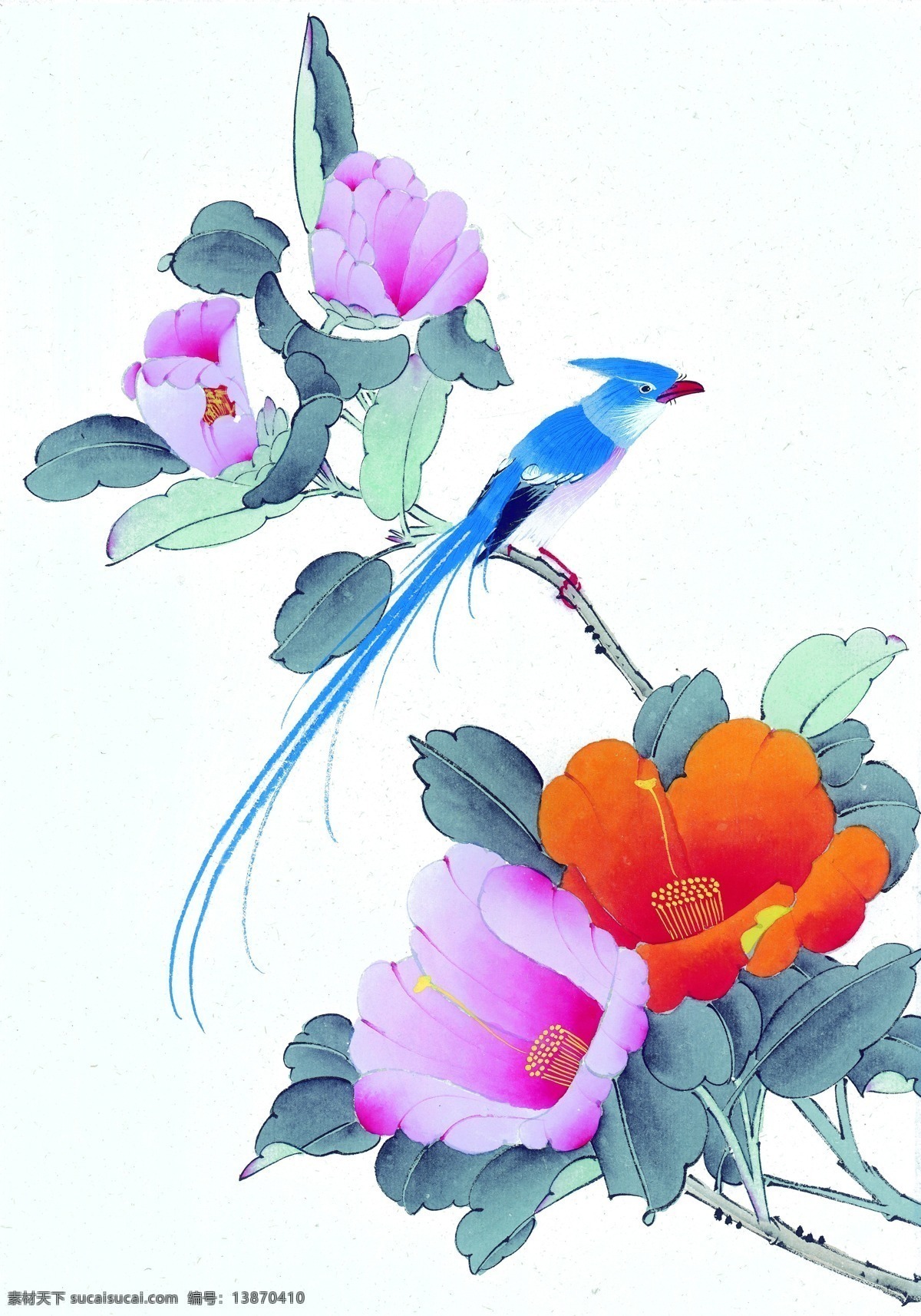 国画 国画工笔花鸟 国画花鸟 国画梅花图片 国画牡丹图片 花 花鸟国画图片 画 绘画 鸟 国画花鸟欣赏 设计图库 文化艺术