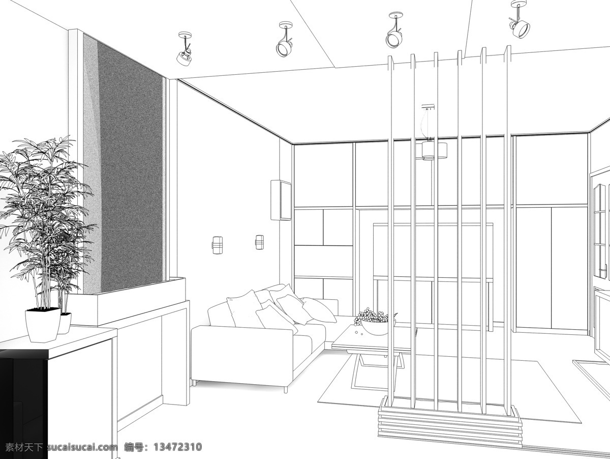 简约 室内设计 草图 时尚家居 客厅装饰设计 室内装修设计 室内装潢设计 效果图 简约现代装修 环境家居 白色