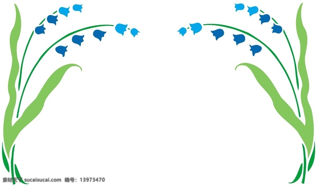 风铃 花 矢量 花草矢量图 生物 世界 矢量图 风铃花 其他矢量图