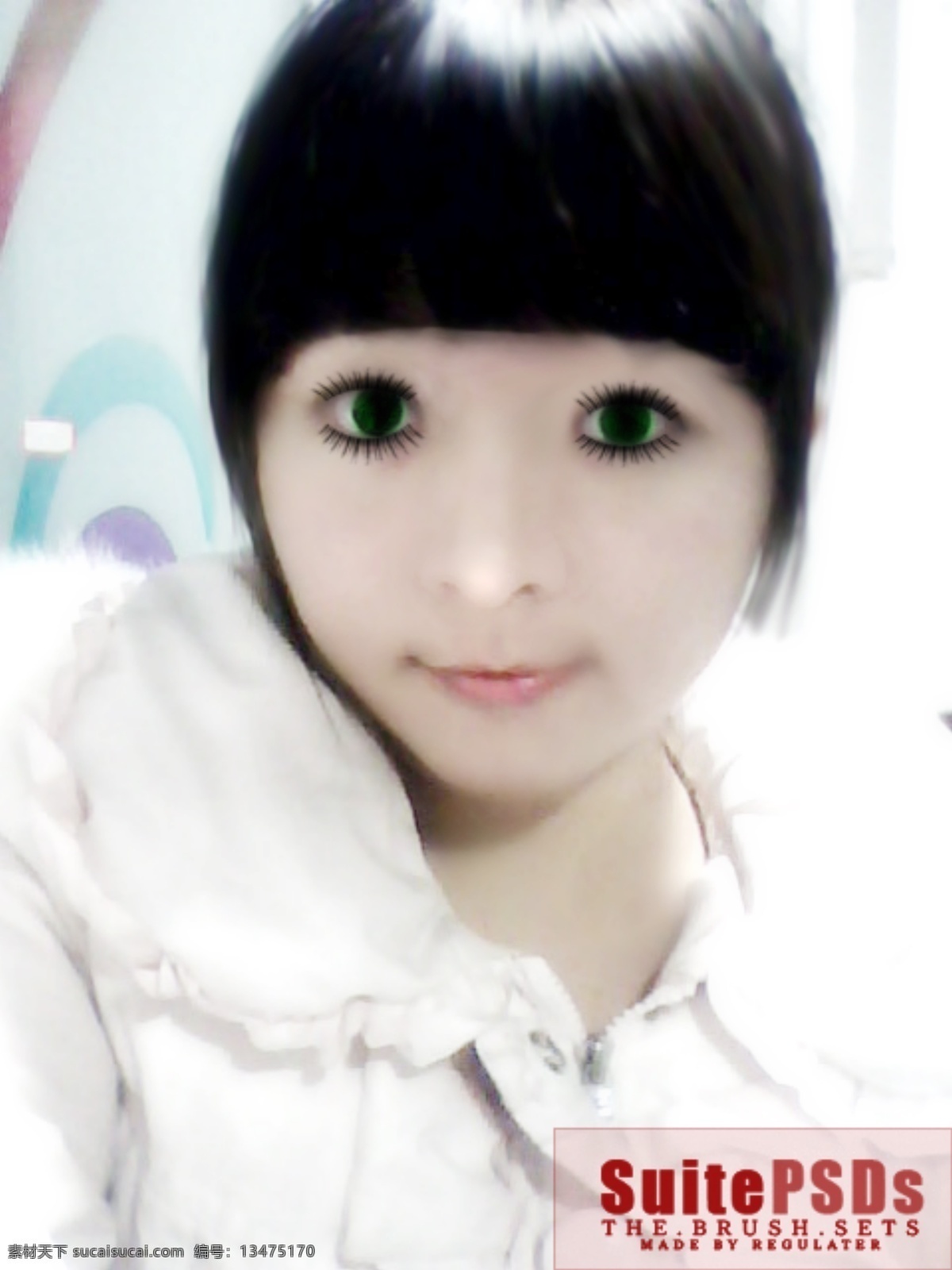 手绘女孩 手绘的女孩 绘制 成 一个 纸 画 女孩 白色