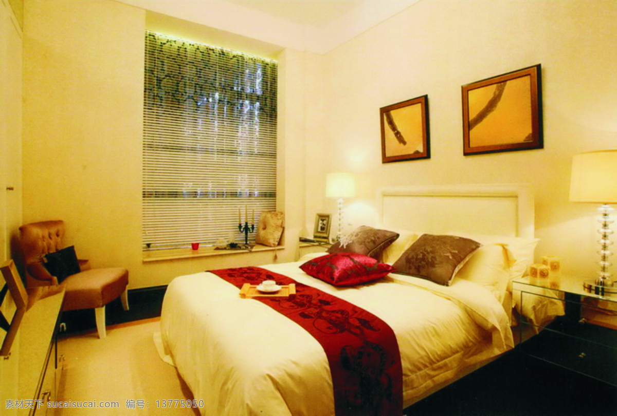 室内 卧室 环境设计 家居 室内设计 温馨 现代 效果图 装饰装修 室内卧室