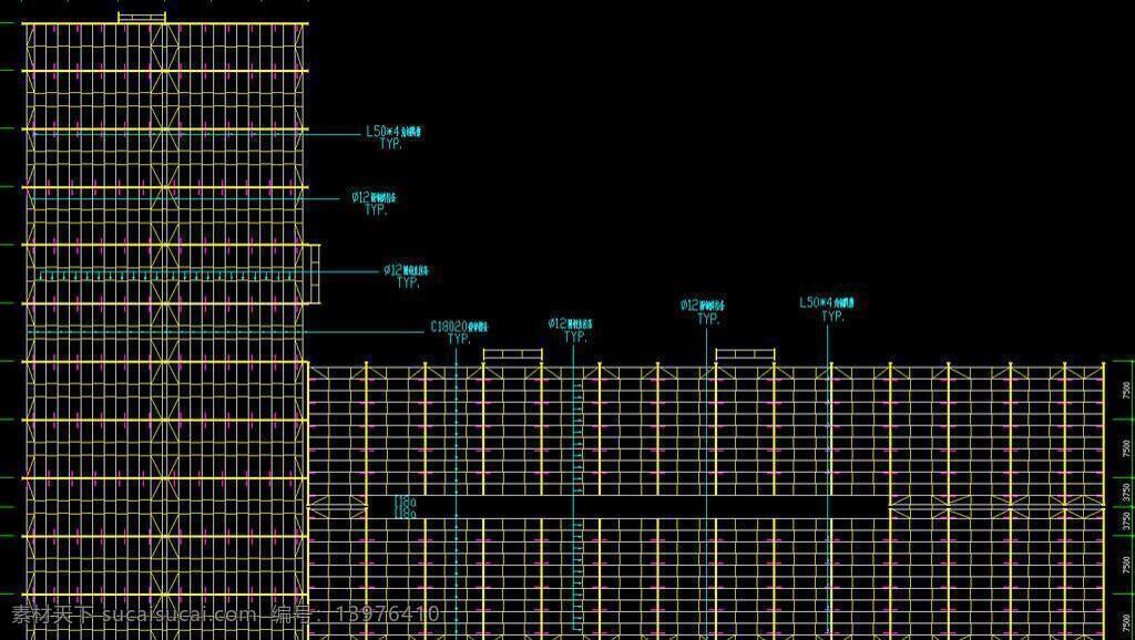 cad cad设计图 厂房 钢构 钢结构 钢结构厂房 工程 桁架 建筑 施工图 屋面檩条布置 网架 节点 轻钢 荣盛 施工图纸 源文件 dwg cad素材 室内图纸