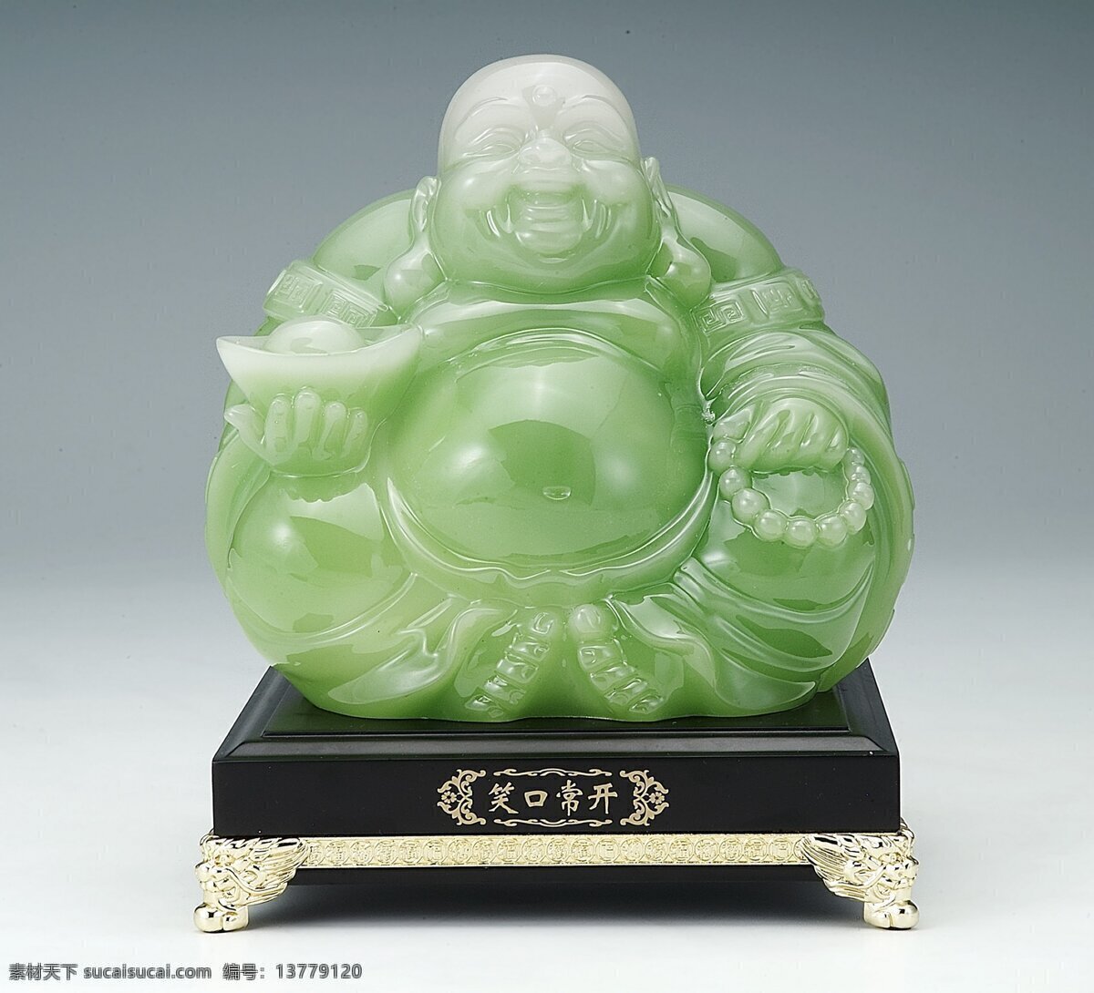 笑口常开 玉石 佛像 特写 摆件 翡翠 佛 工艺品 古典 古韵 弥勒佛 收藏品 文化艺术 弥勒 大肚佛 玉雕 玉器 玉 中国风 中国玉雕