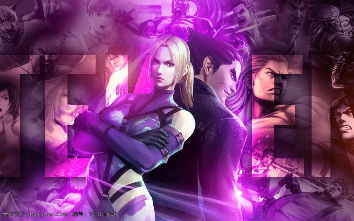 铁拳 cg美女 美女 动漫美女 游戏美女 铁拳6 游戏壁纸 动漫人物 动漫动画