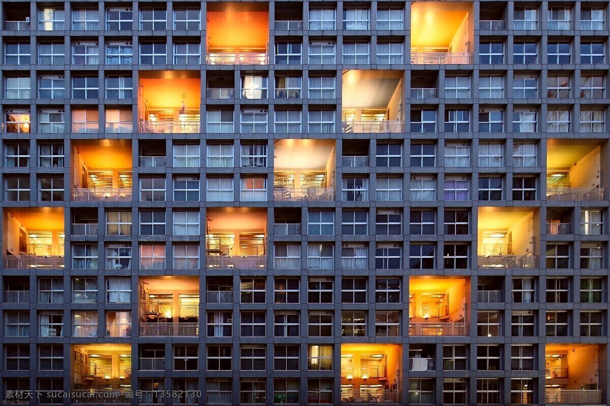 大楼 灯光 建筑 房屋 窗户 建筑园林 建筑摄影