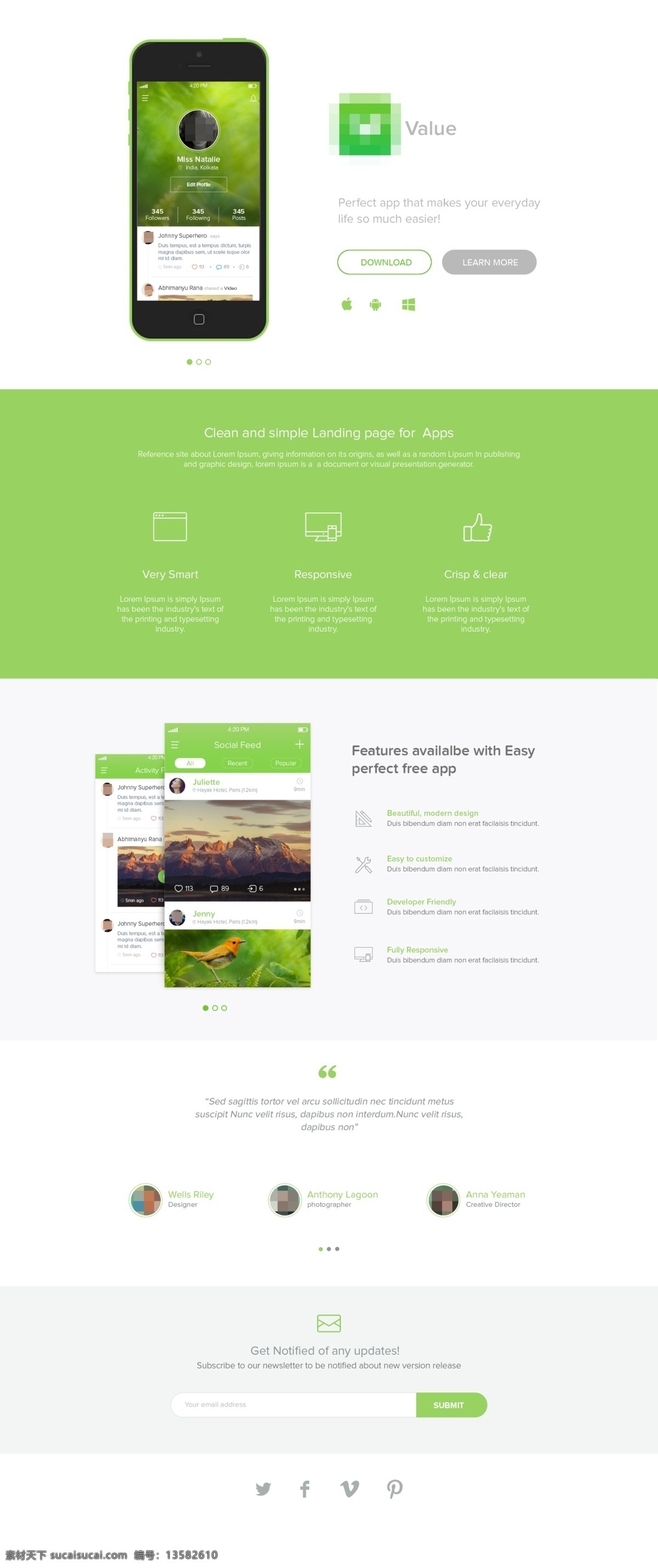 绿色 手机 app 展示 网站设计 网站设计模板 网站模板 模板设计 模板网站 模板 h5模板 响应式网站 精美网站 企业网站 网站 项目展示 app展示 绿色网站