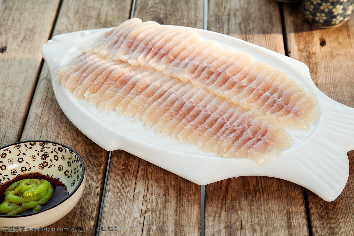 刺身虹鳟鱼 红鳟 鱼 鱼片 鱼肉 凉拌 餐饮美食 食物原料