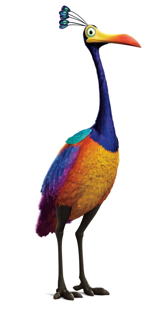 飞屋环游记 天外奇迹 大鸟 凯文 迪斯尼 剧照 动画电影 pixar 动漫动画 动漫人物