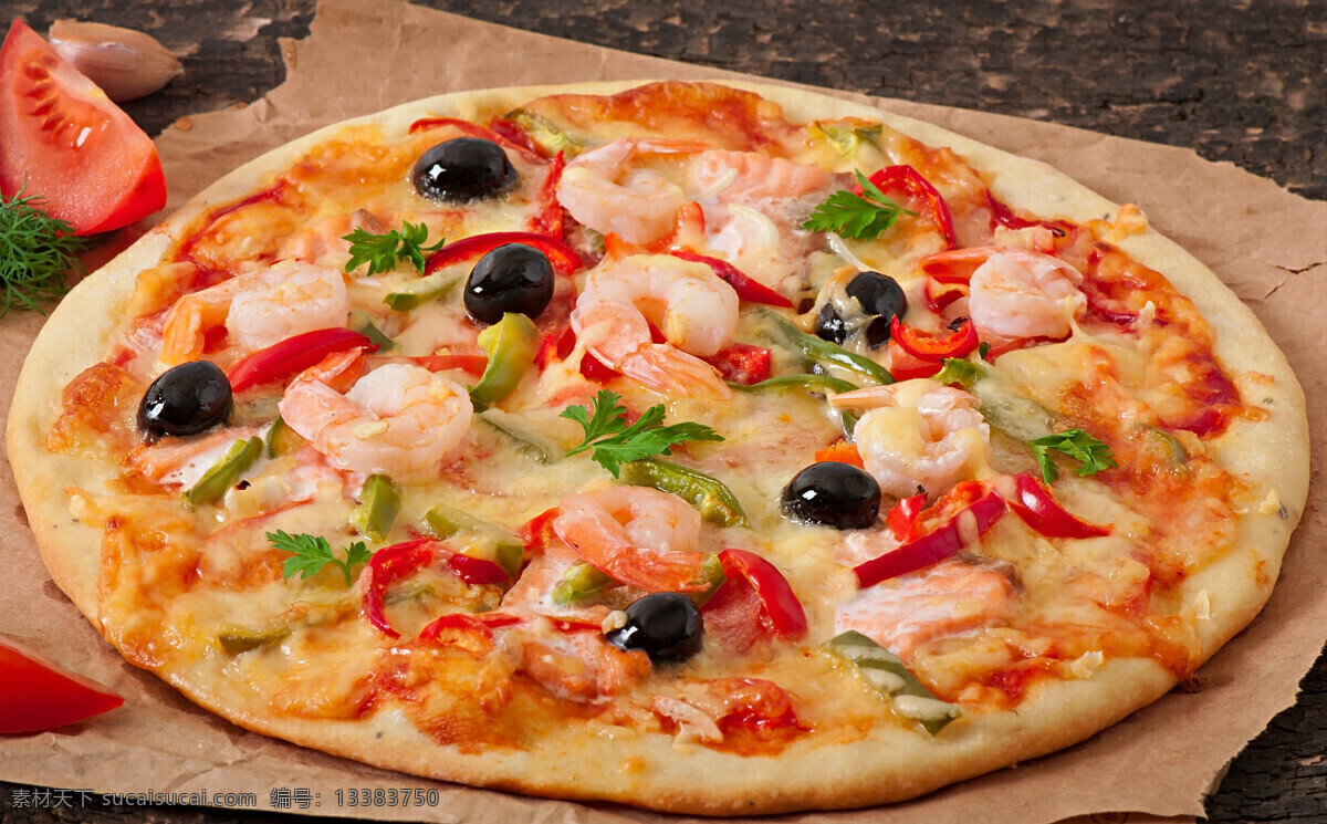 比萨 pizza 海鲜披萨 水果披萨 夏威夷披萨 榴莲披萨 牛肉披萨 切块披萨 食物图片 餐饮美食 西餐美食