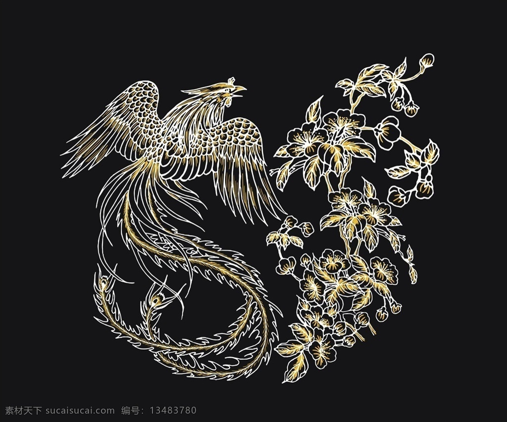 凤凰 矢量图 潮牌设计 服装设计 图案设计 男装设计 女装设计 童装设计 男装印花 鲤跃龙门 女装印花 日本 日本鲤鱼 东方特色 童装印花 潮流图案设计 潮流图案 绣花图案 传统文化 白鹤 民族风 传统图案 传统民族风 中国风 中国风图案 线描凤凰 龙凤传奇 凤凰矢量图 凤凰图案 共享素材2