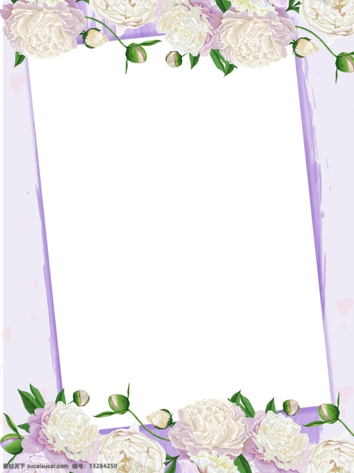 浪漫 温馨 甜蜜 白色 花朵 画框 背景 图 背景图