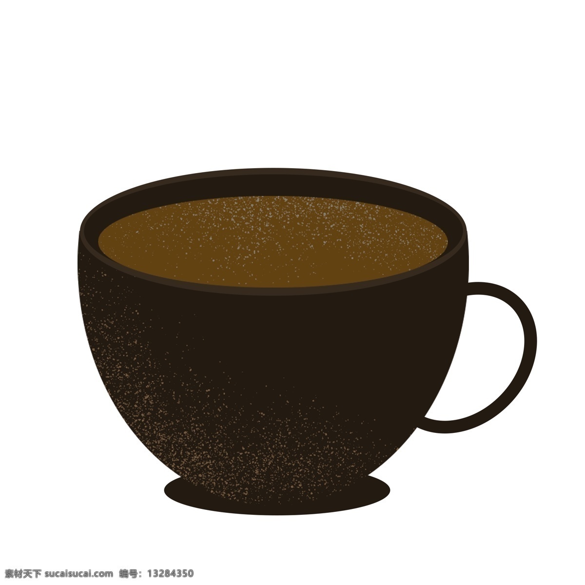 手绘 卡通 茶杯 元素 png元素 装饰图案 免扣素材 透明素材