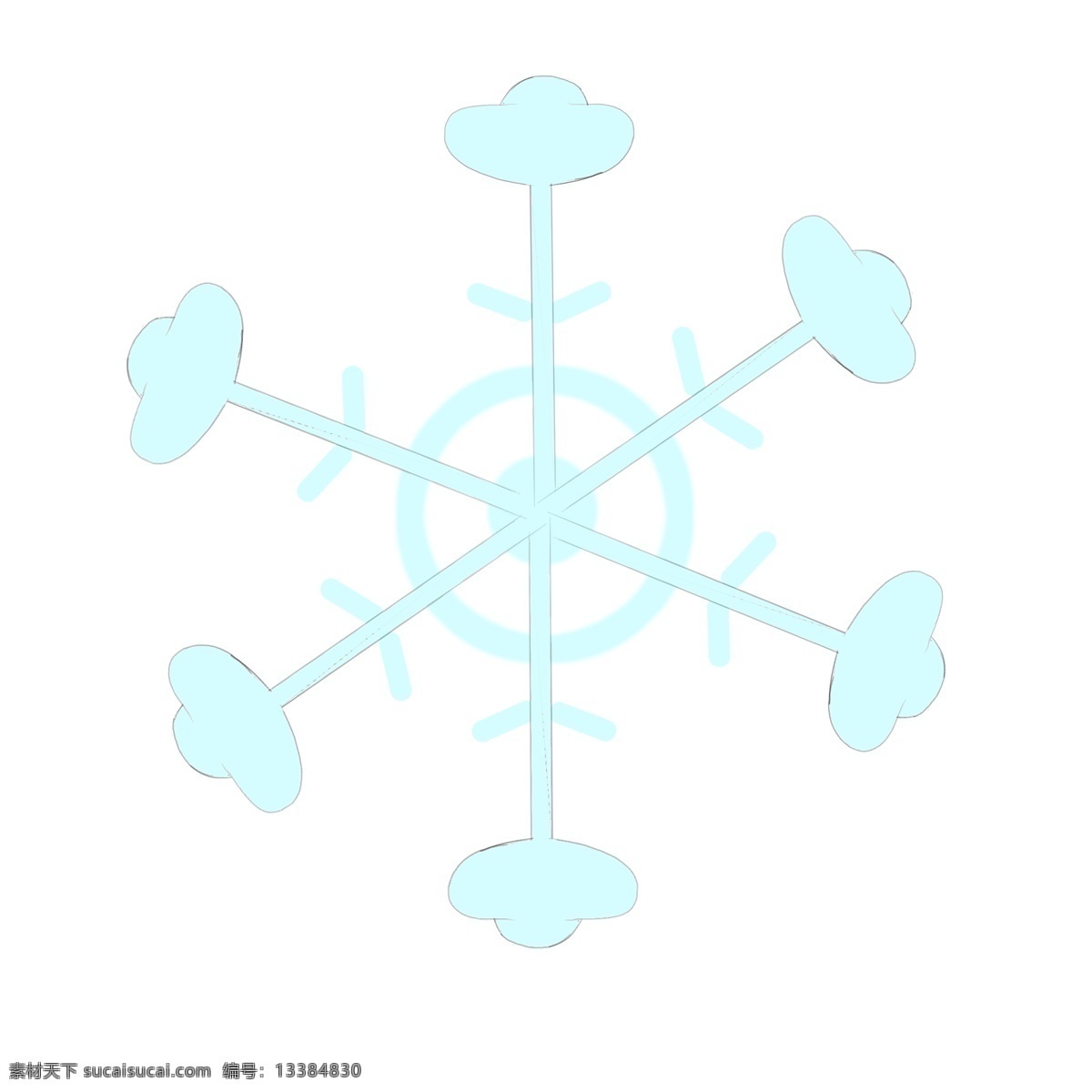 雪花 装饰 图案 小雪 团 花 雪 下雪 下雪天 冬季 冬天 过年 雪花飘落 装饰图案 冷色系 小物件 手绘小雪花 小雪团