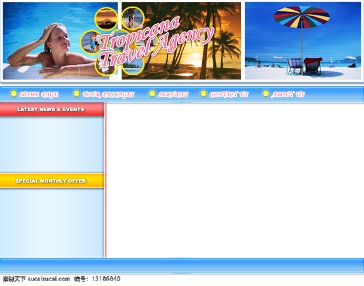 欧美 海滩 运动 网站 模板 网页模板 滩 网页素材 网页代码