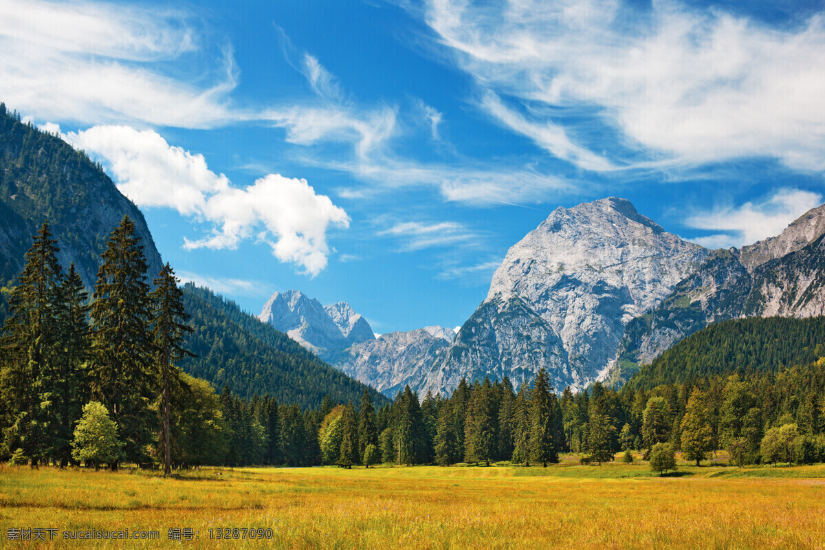 美丽 风景 丽 富饶 蓝天 白云 景区 自然风光 自然风景 自然景观 山水风景 风景图片