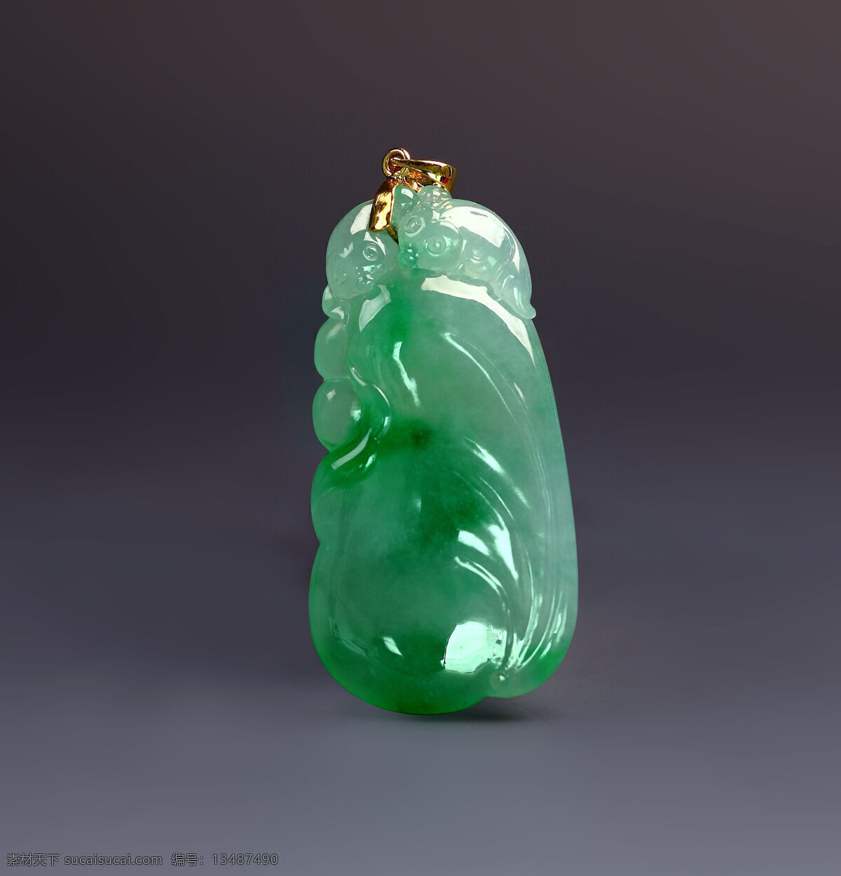 玉器 翡翠双鱼佩 玉 古董 收藏 玉石 石雕 玉雕 白玉 奇石 艺术 文化 传统文化 文化艺术
