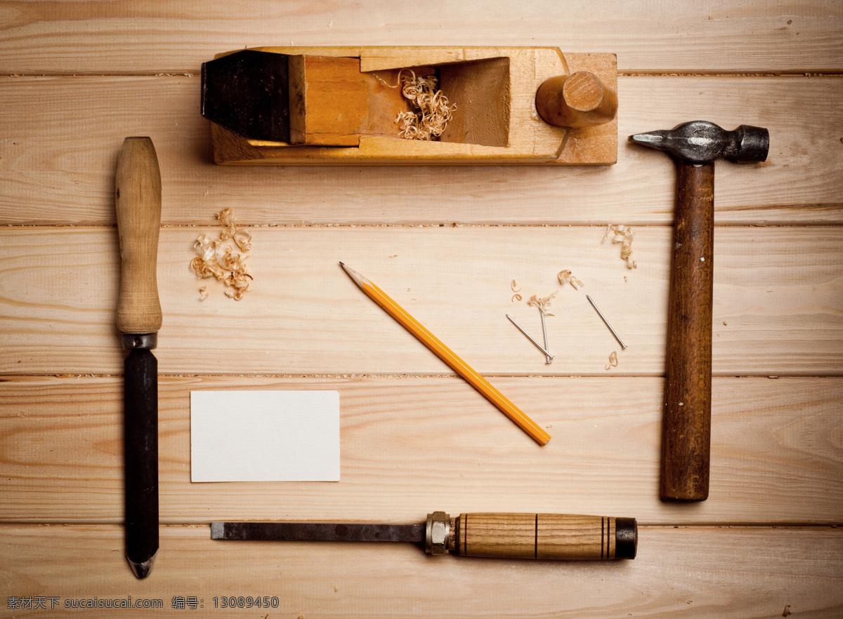 木工工具 工具 维修工具 刨子 锤子 改锥 生活素材 生活百科
