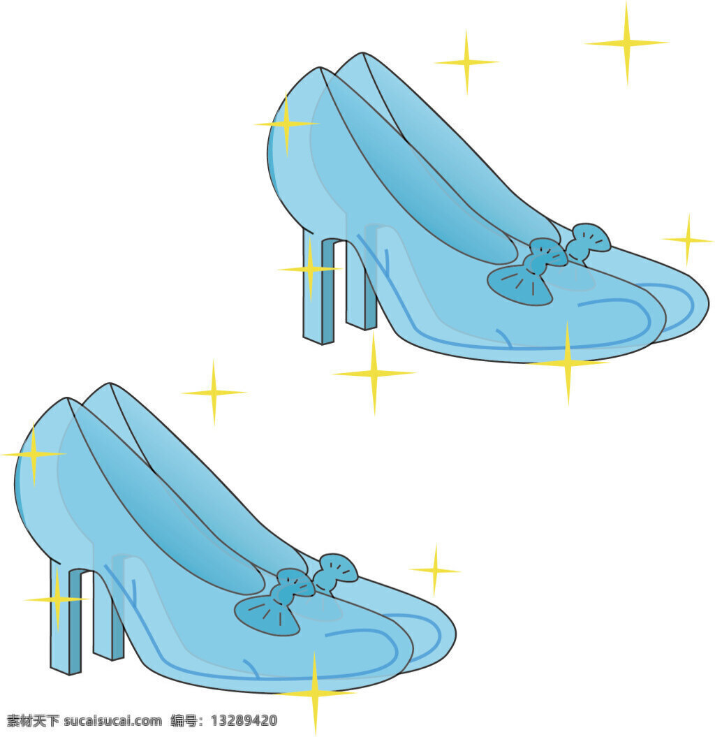 水晶鞋 灰姑娘 水晶 鞋 白色