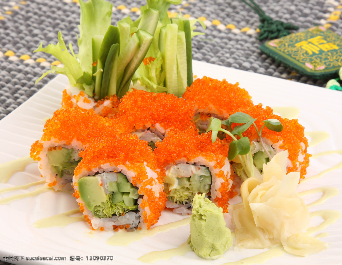 加州卷 寿司 日式 韩式 紫菜包饭 手卷 手握 紫菜卷 美食 加州寿司 加州 摄影图片 餐饮美食 西餐美食
