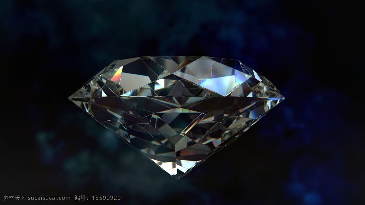 钻石黑色背景 钻石 珠宝 金刚石 黑色背景 透明