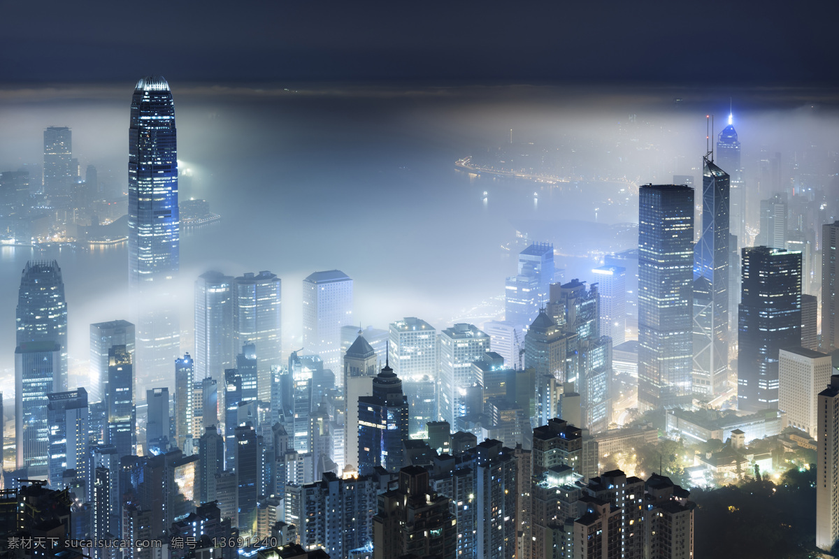梦幻 香港 夜景 鸟瞰 香港夜景 城市风光 美丽风景 风景摄影 美丽景色 旅游景点 高楼大厦 繁华都市 环境家居