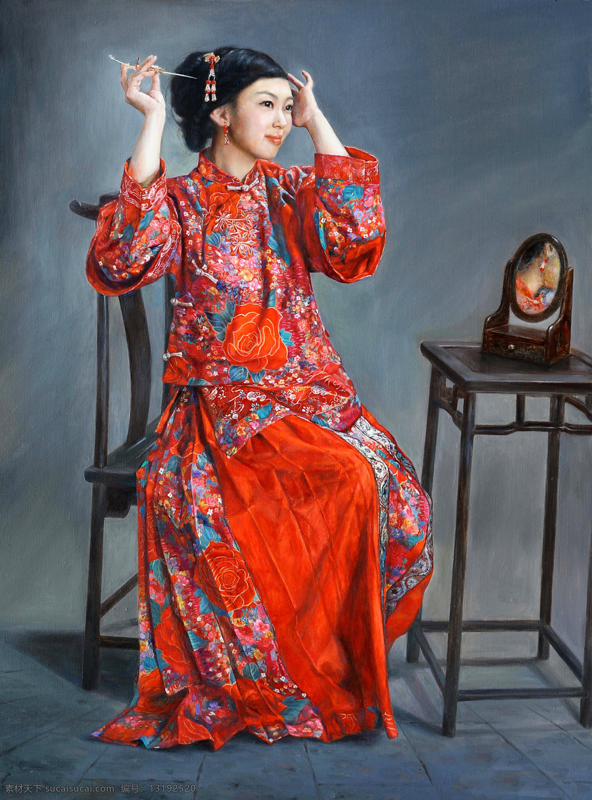 红梅 花儿 开 烀坊 装饰素材 油画