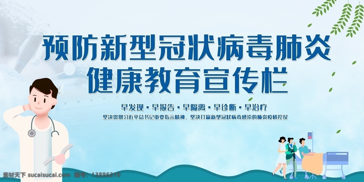 抗击新冠 肺炎展板 新冠病毒 肺炎 新型冠状病毒 冠状病毒 病毒 武汉 武汉加油 中国 中国加油 医生 医护 隔离 湖北 战疫 口罩 护士 逆行者 预防 祈福 天佑武汉 爱心 祝福 吹哨人 知识 海报 展板 预防病毒